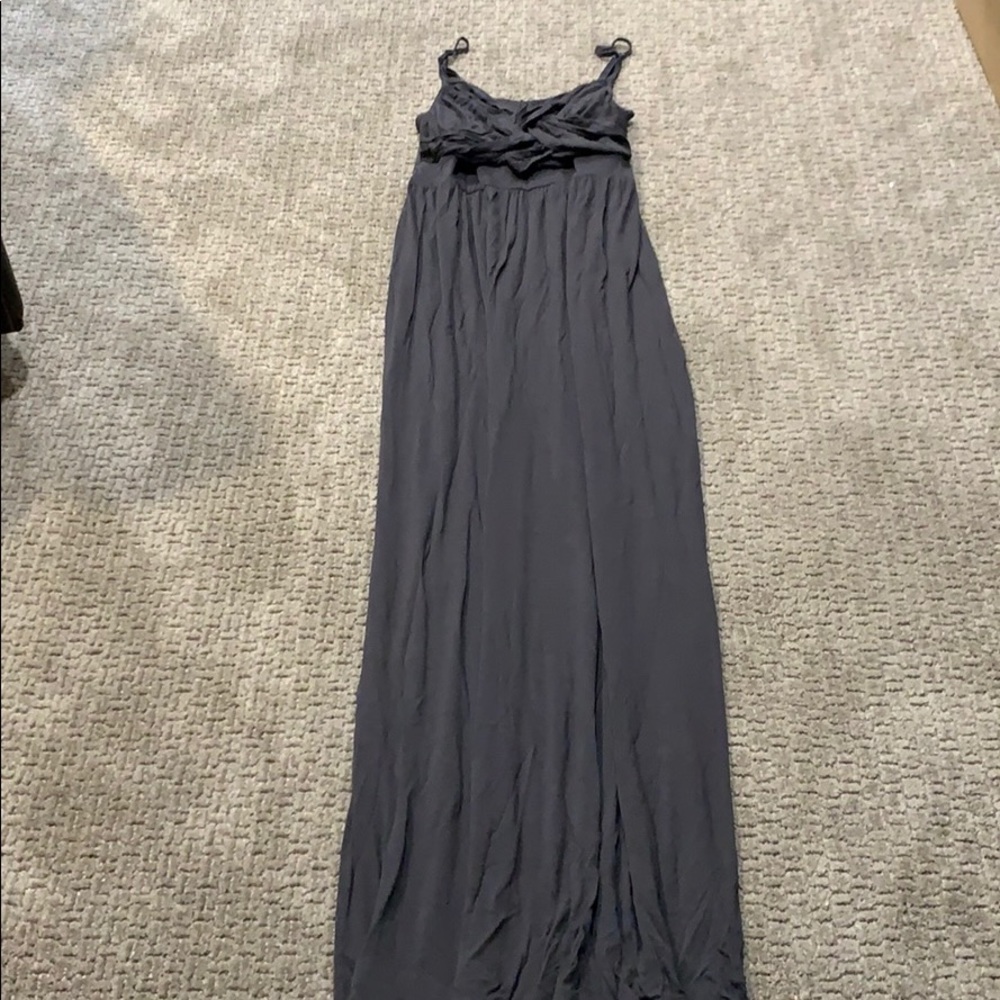Maternity maxi dress